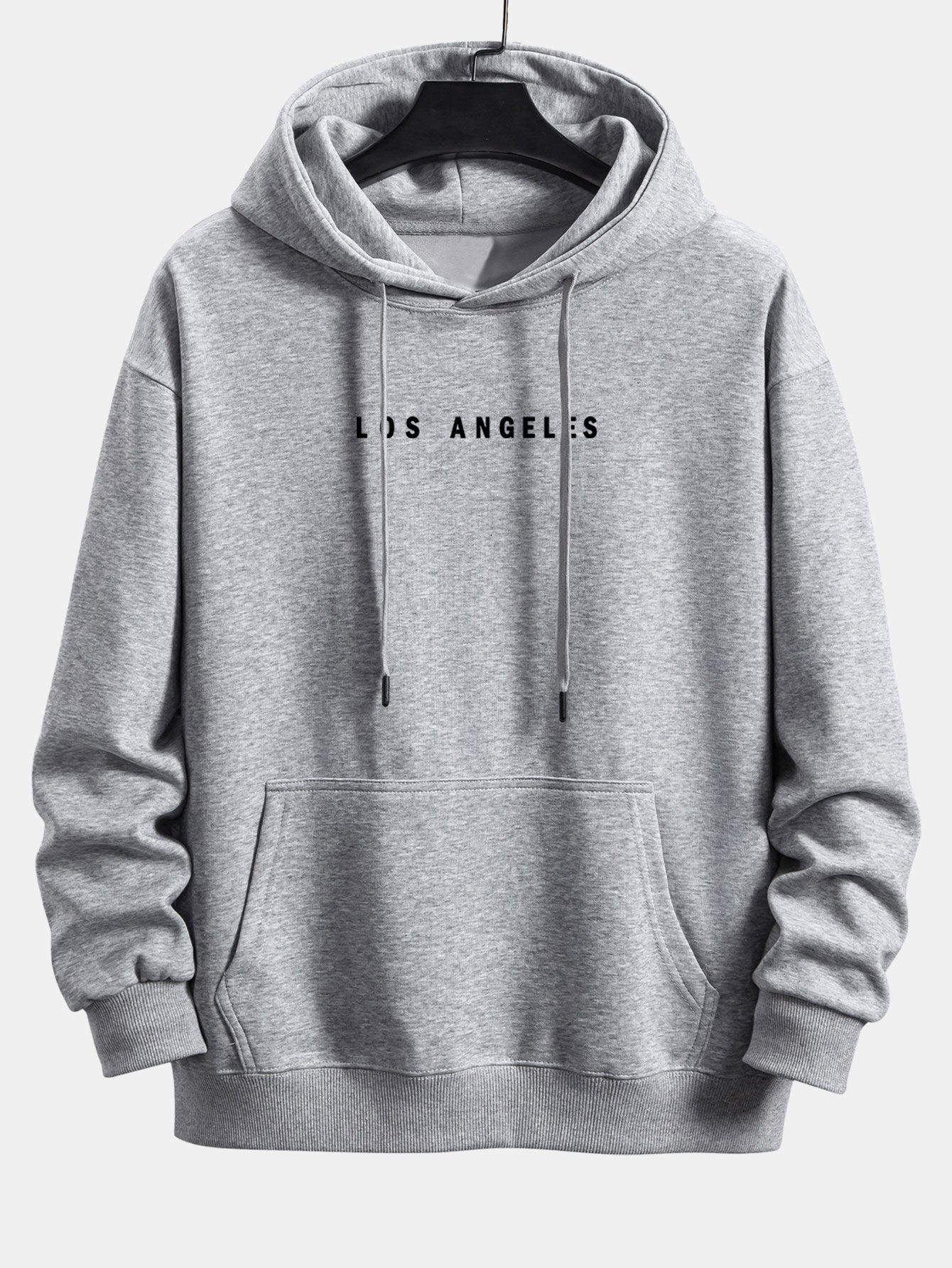 Los Angeles Print Relax Fit Hoodie