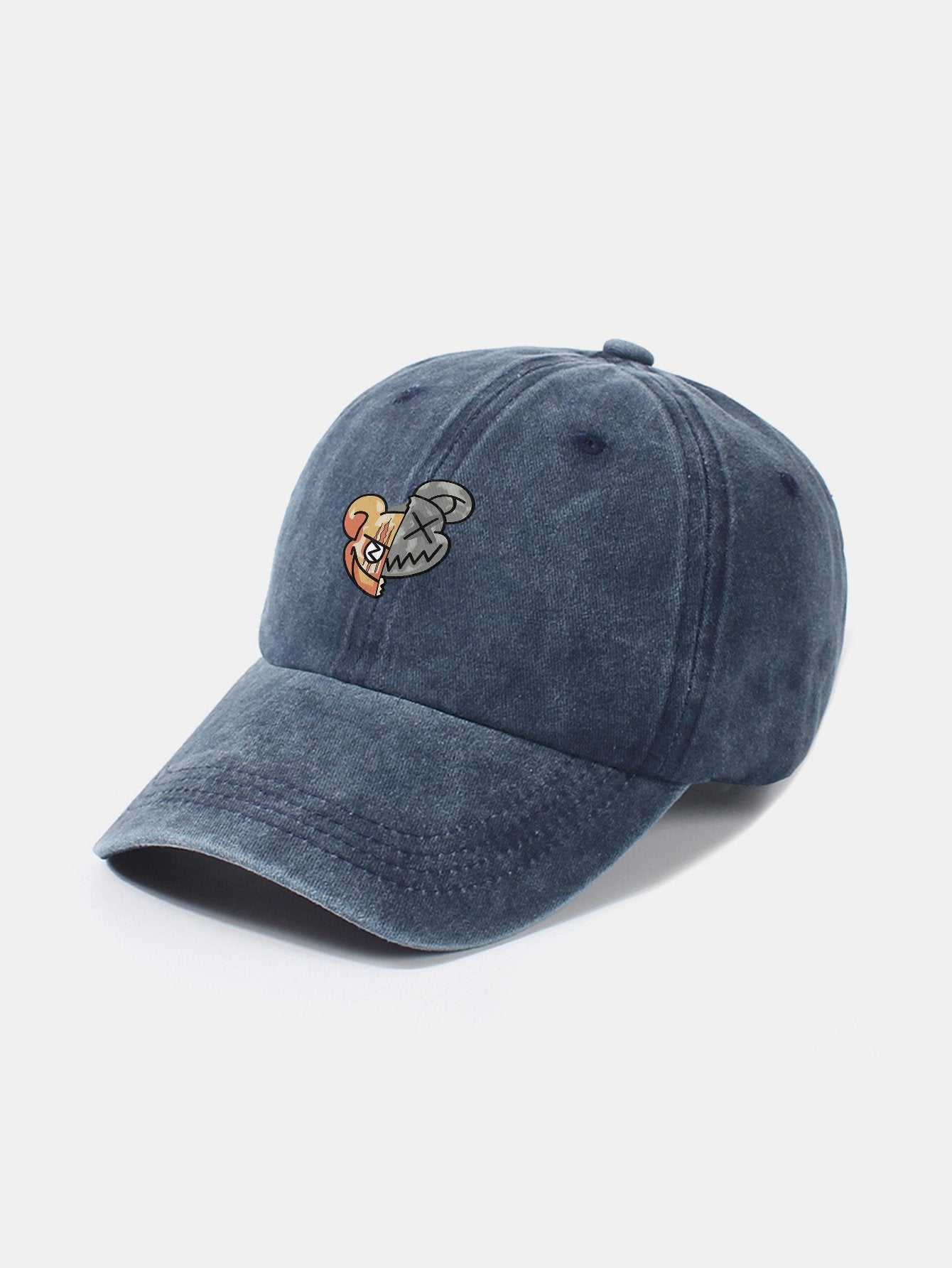 Bear Cartoon Pattern Casual Style Baseball Cap