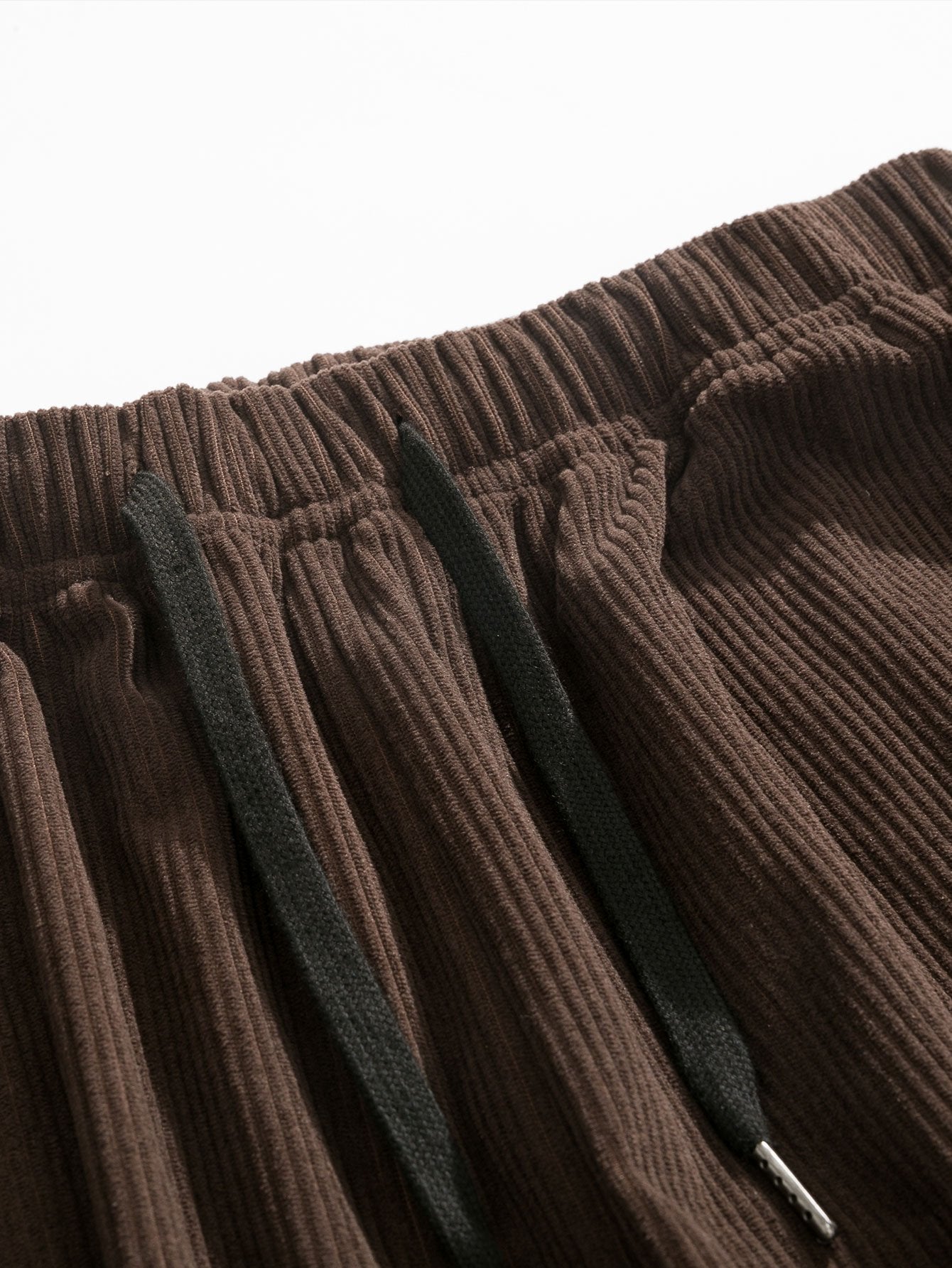 Corduroy Drawstring Jogging Pants