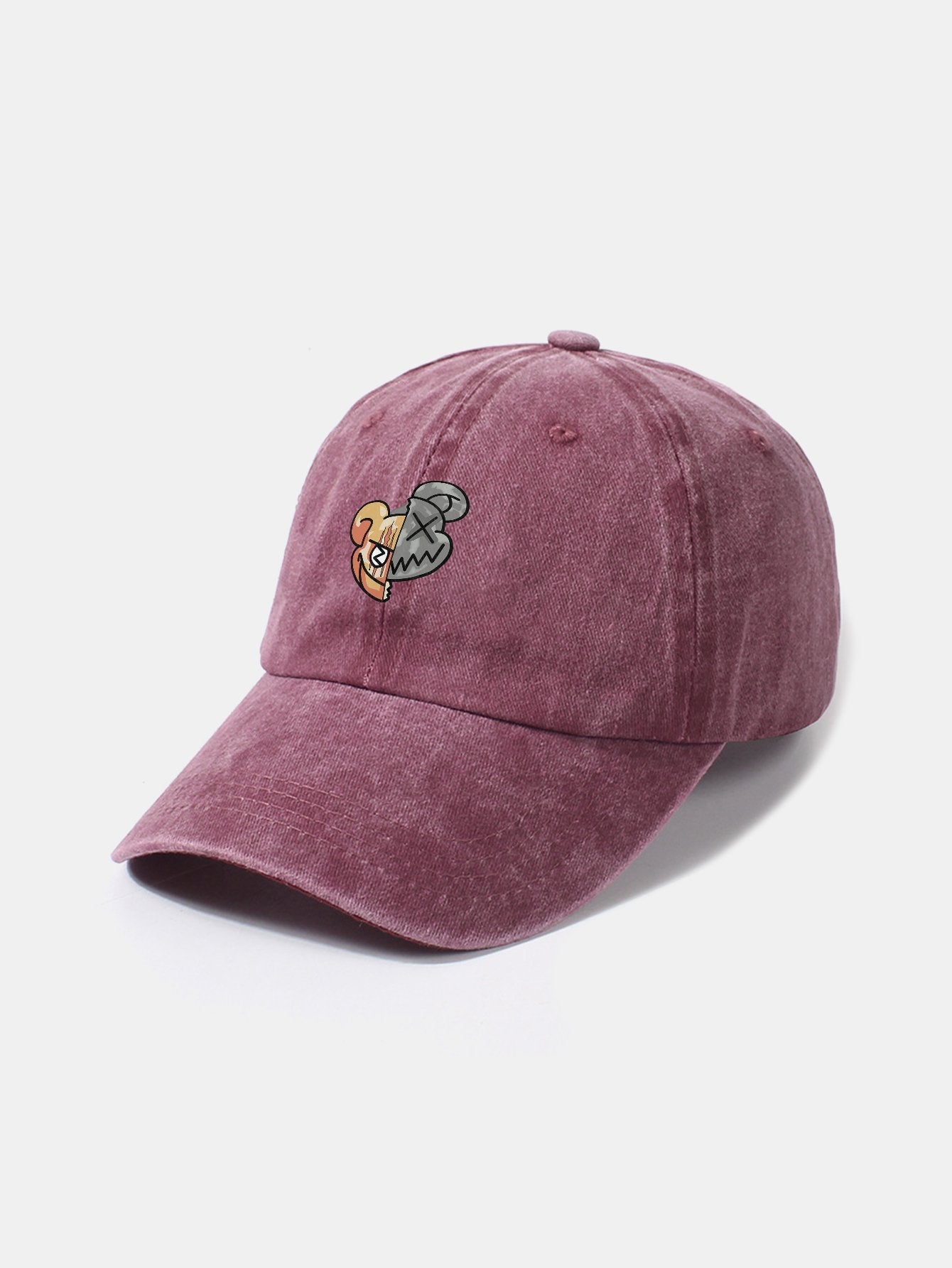 Bear Cartoon Pattern Casual Style Baseball Cap