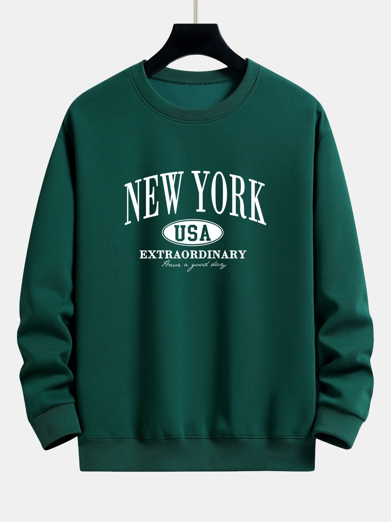 New York Print Relax Fit Sweatshirt