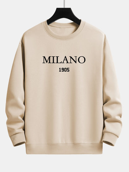 Milano Print Relax Fit Sweatshirt