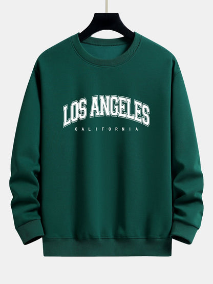 Los Angeles Print Relax Fit Sweatshirt