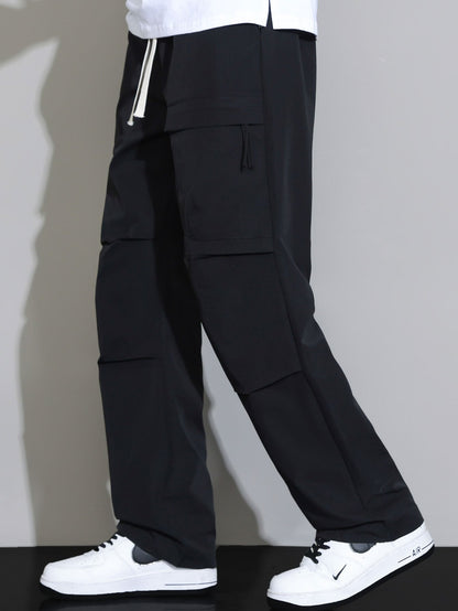 Straight Leg Drawstring Pants