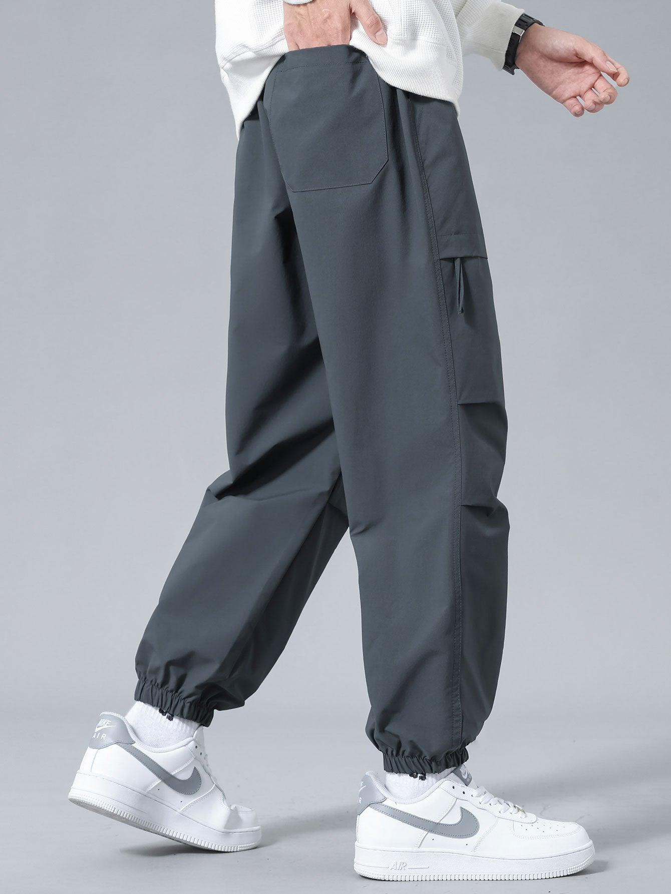 Drawstring Jogging Pants