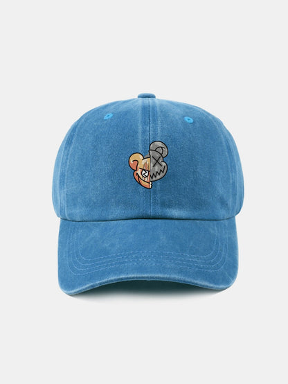 Bear Cartoon Pattern Casual Style Baseball Cap