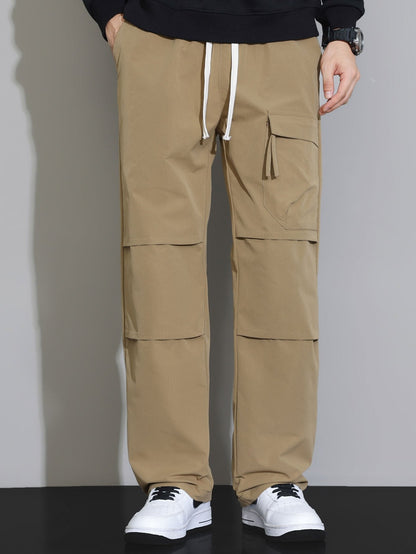 Straight Leg Drawstring Pants