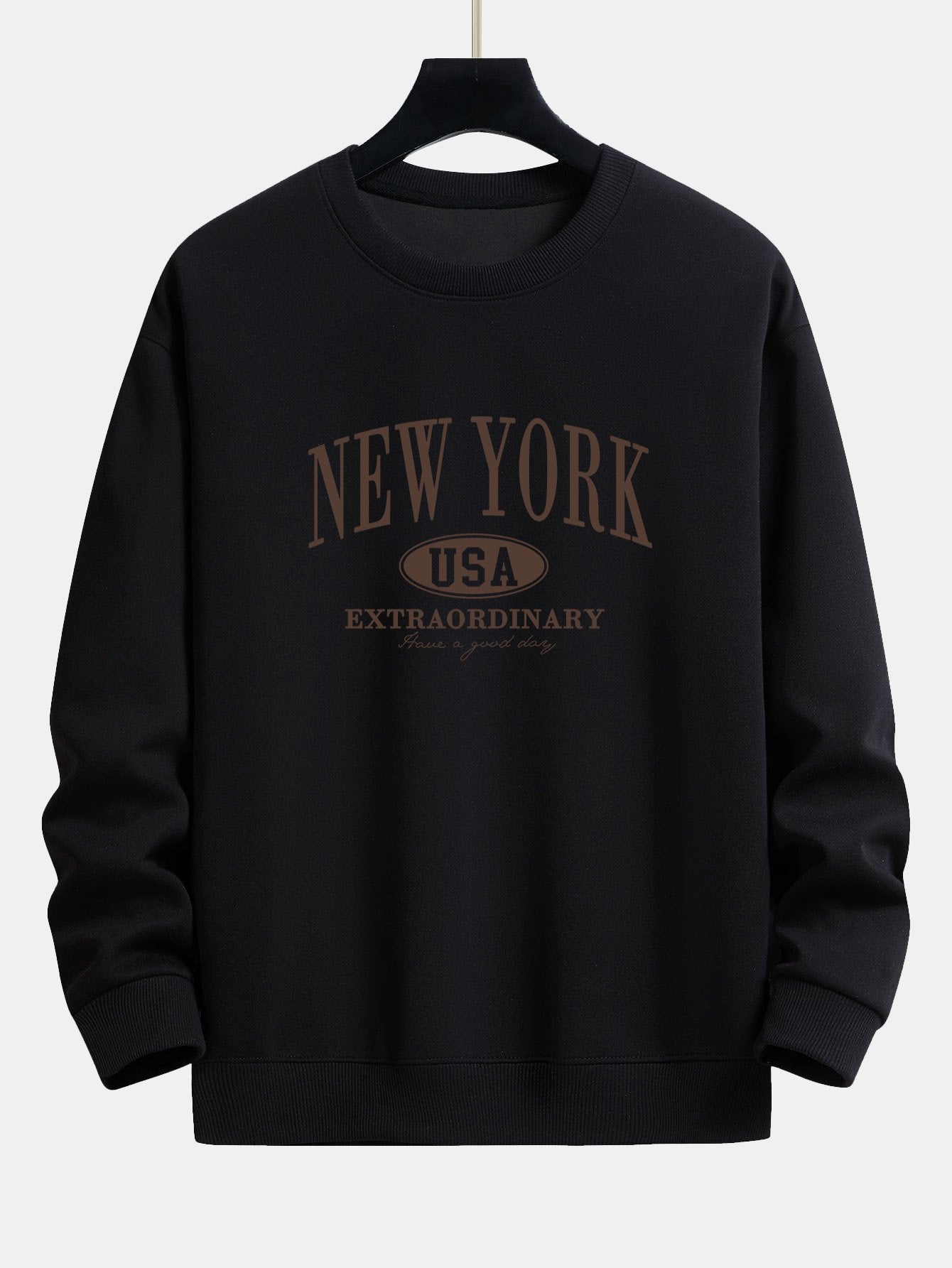 New York Print Relax Fit Sweatshirt