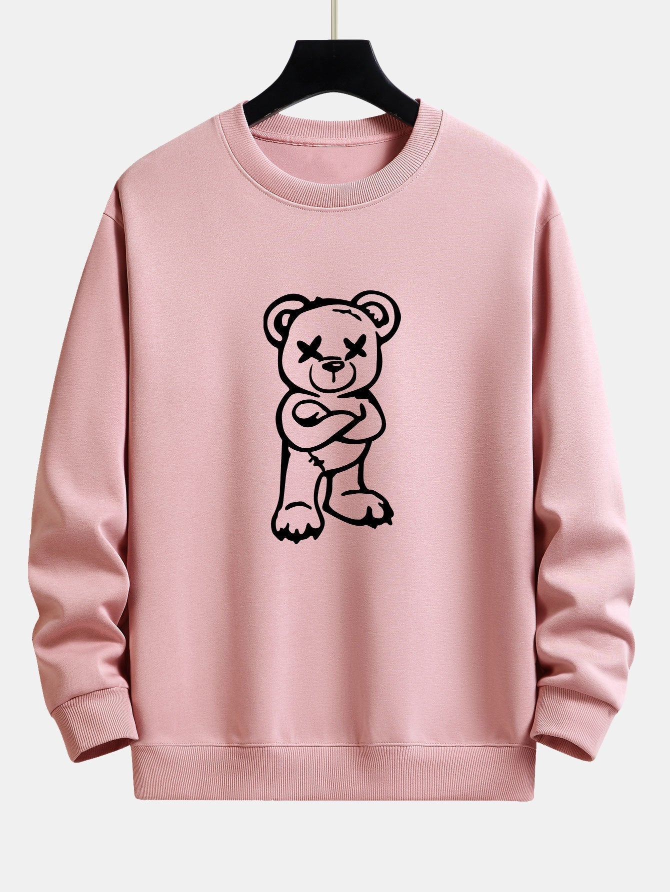 Bear Print Relax Fit Sweatshirt