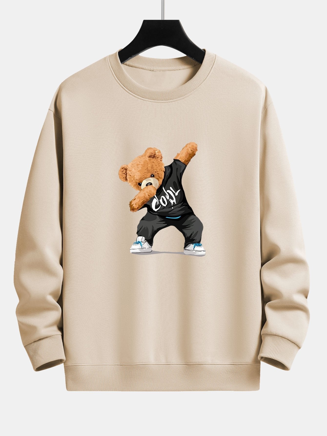 Cool Bear Print Relax Fit Sweatshirt