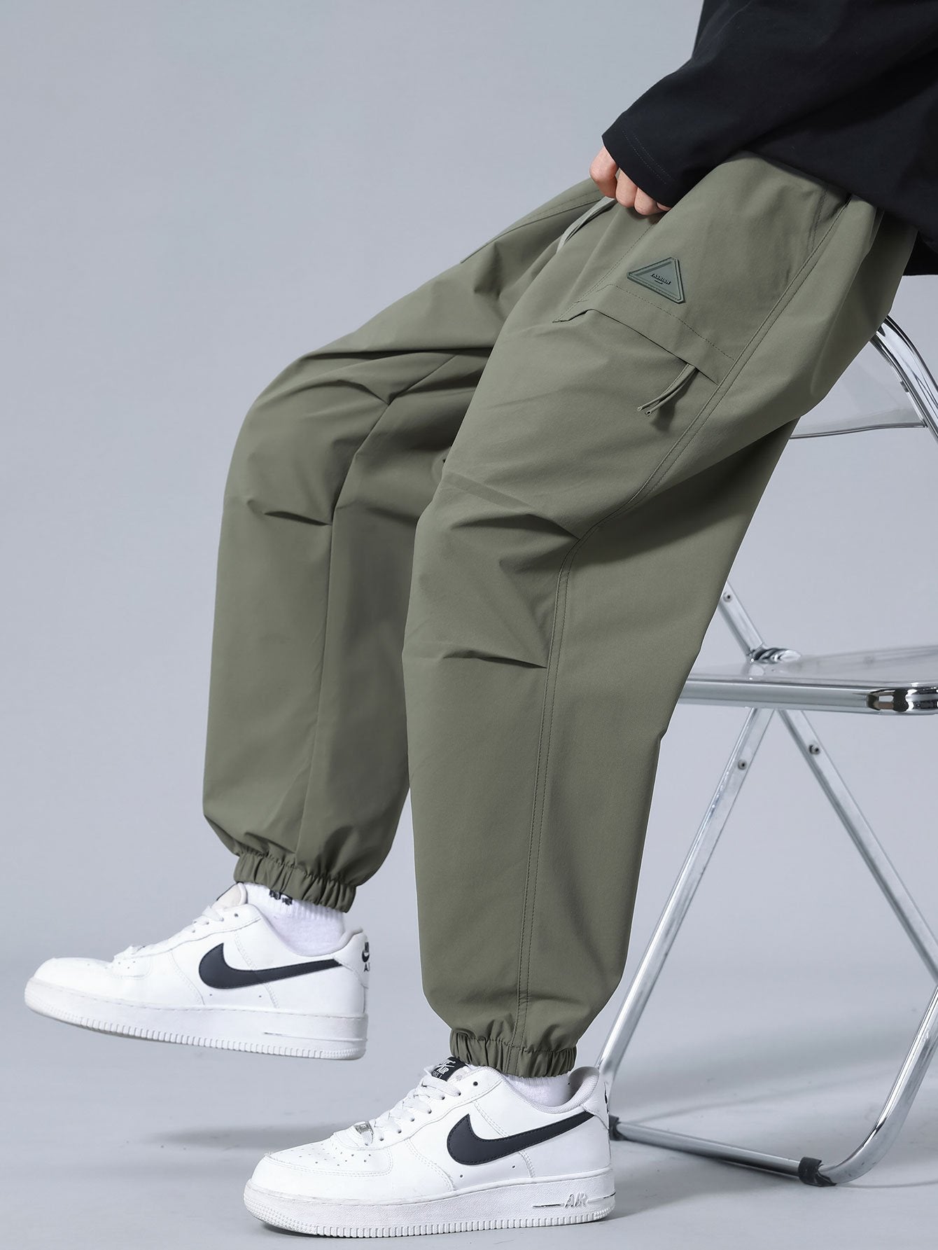 Drawstring Jogging Pants