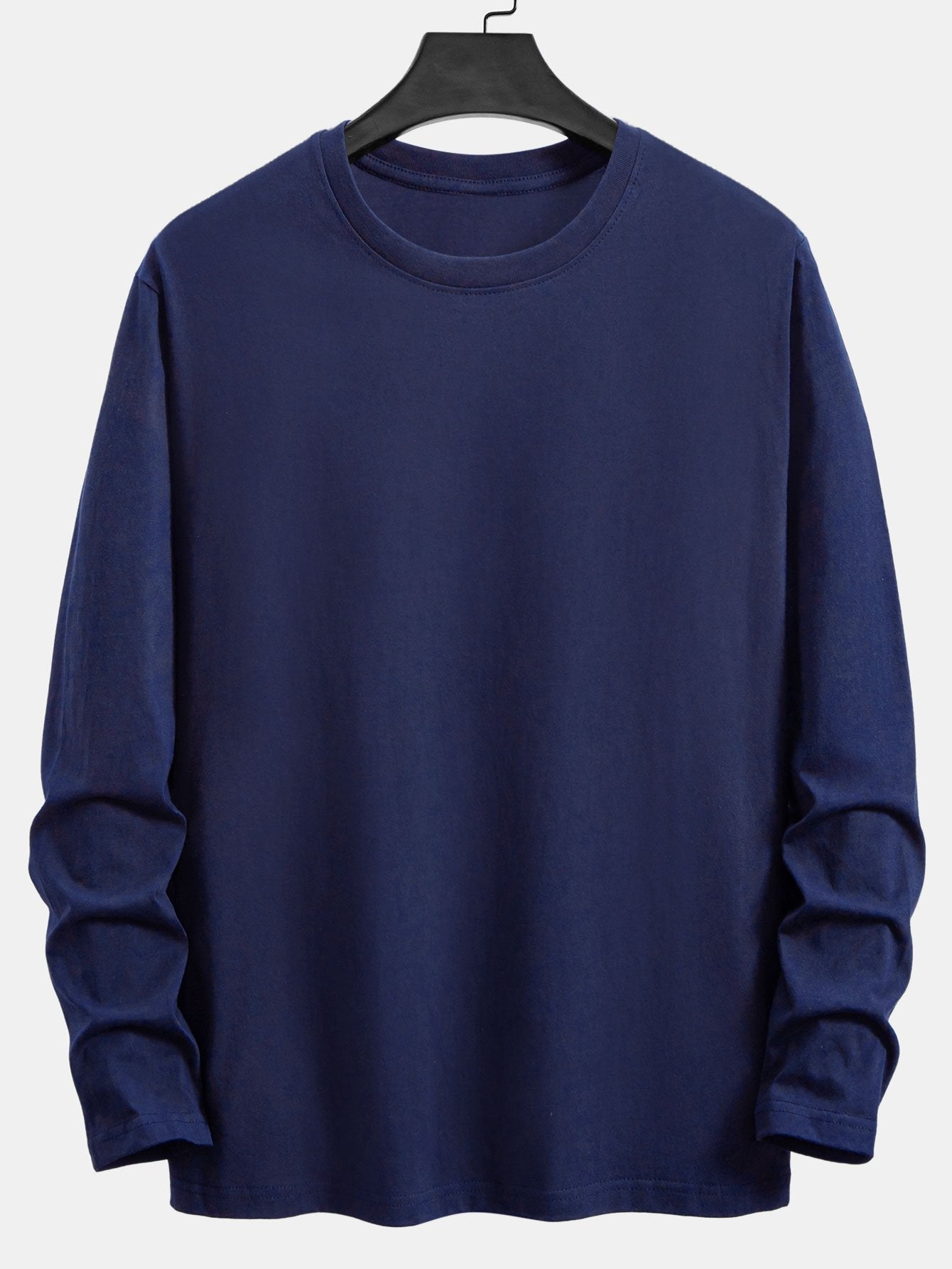 Basic Long Sleeve Cotton T-Shirt