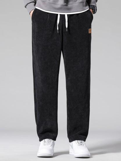 Straight Leg Corduroy Pants