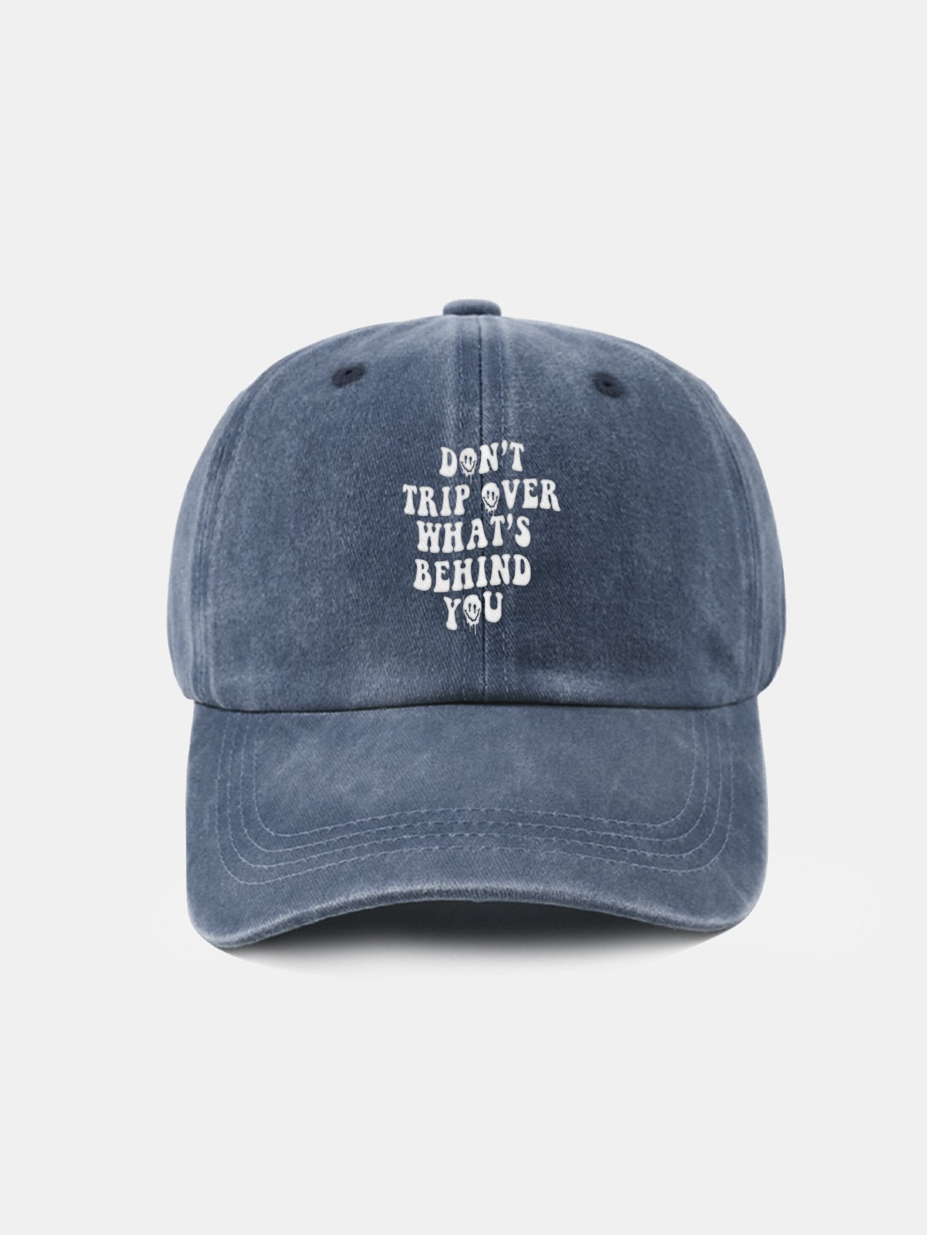 Personalized Slogan Classic Retro Washed Cotton Baseball Cap