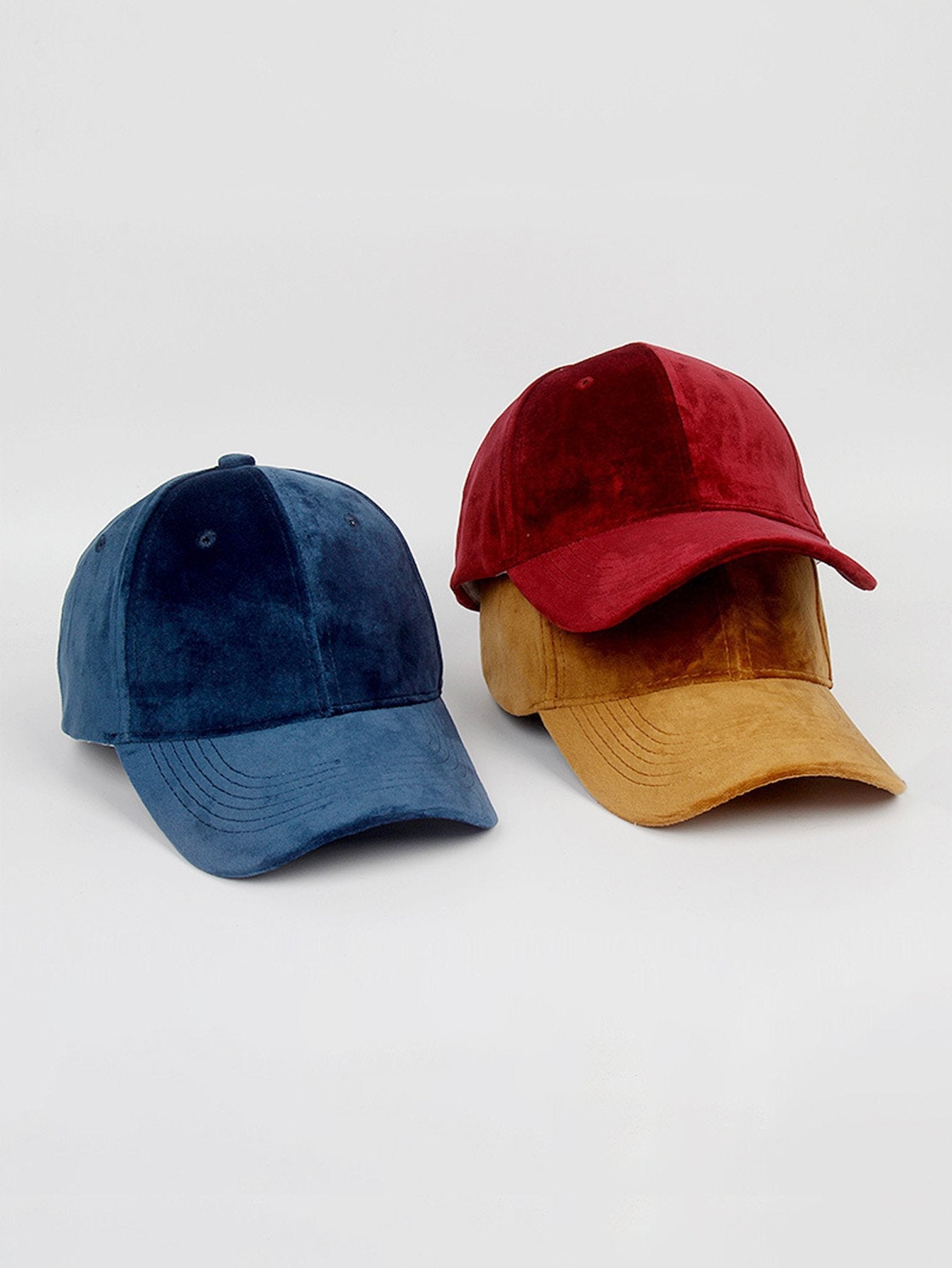 Classic Soft Velvet Casual Baseball Cap