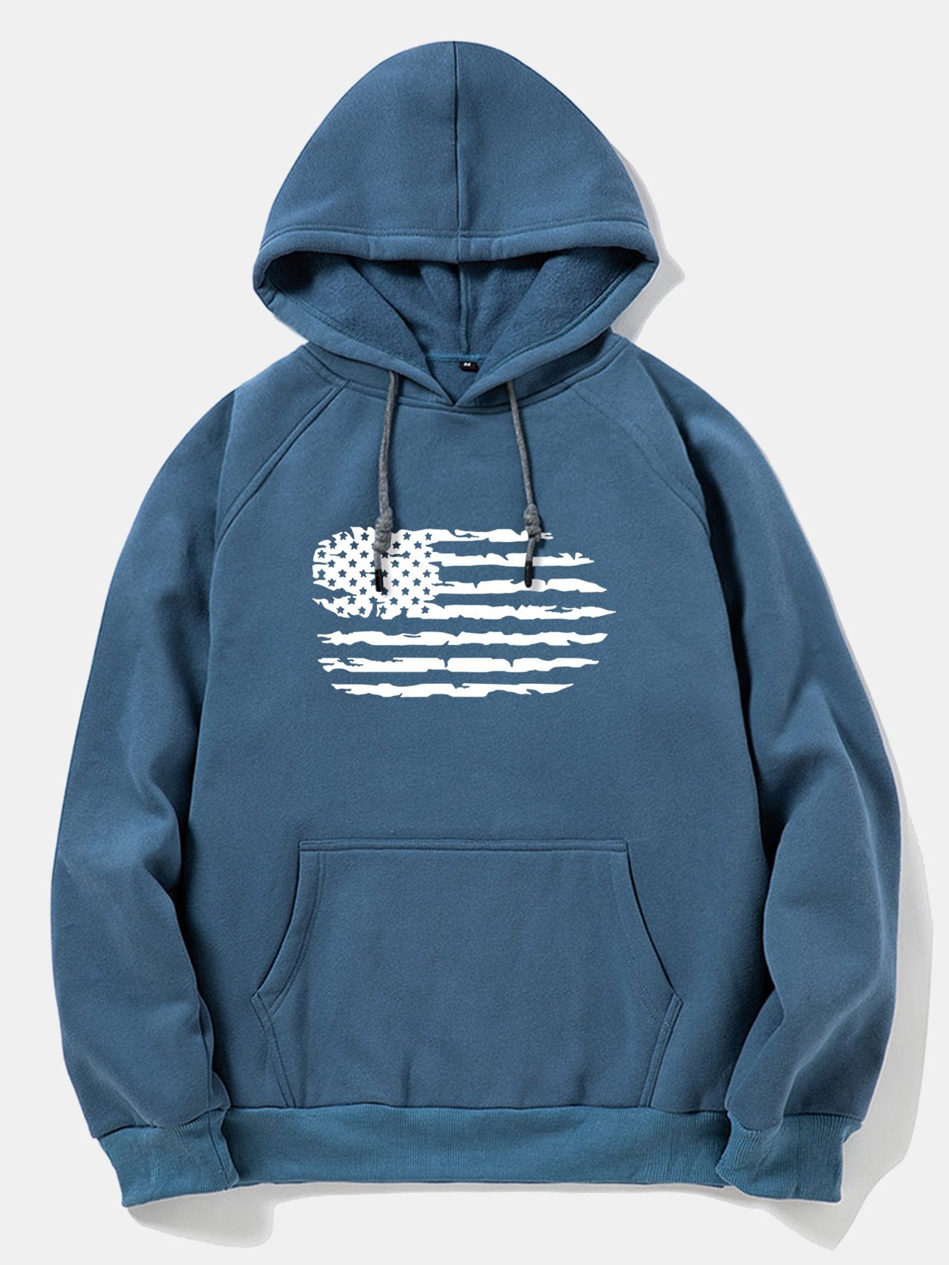 American Flag Print Hoodie