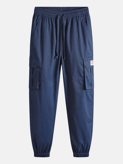 Drawstring Cargo Jogging Pants