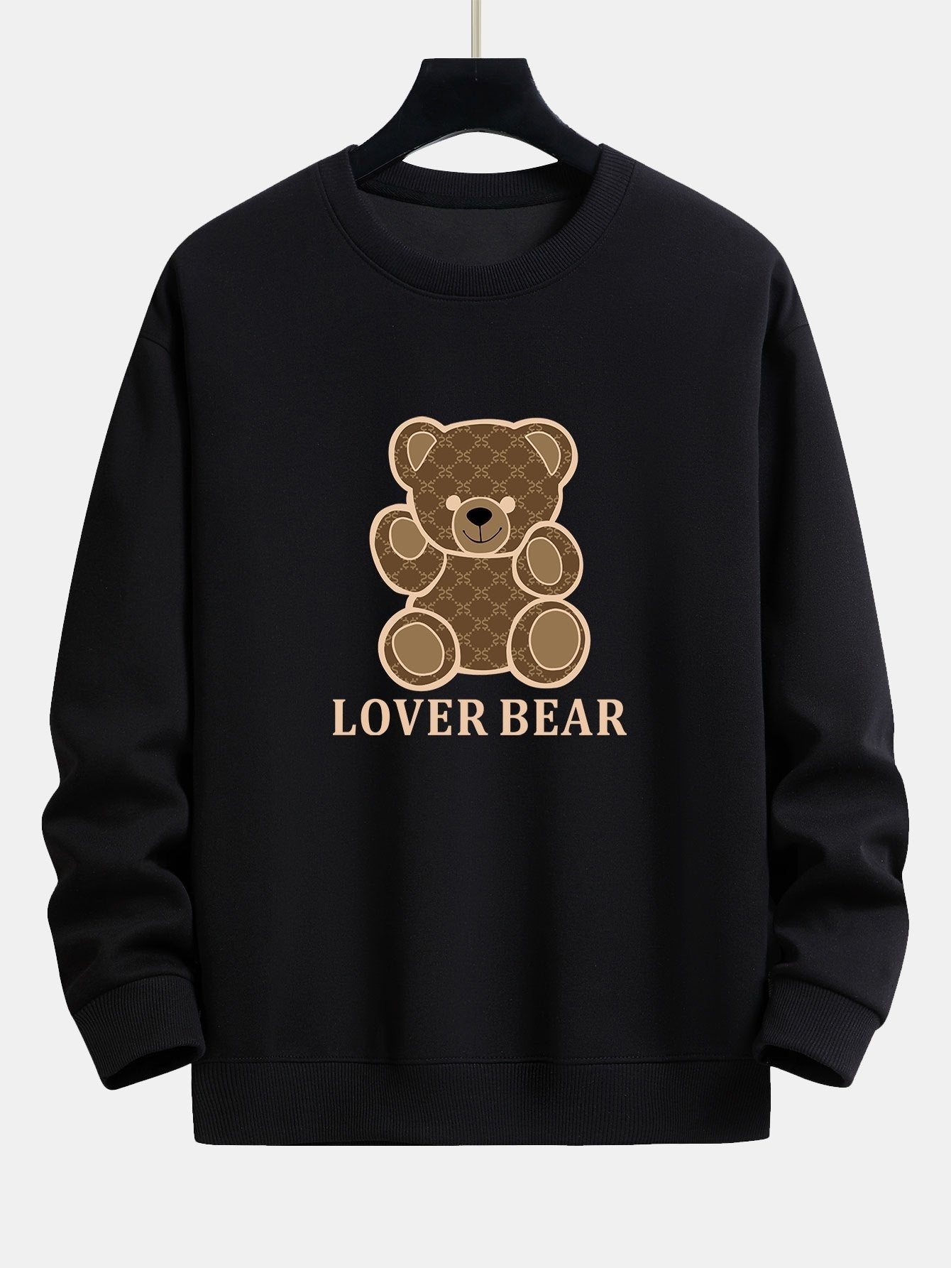 Lover Bear Print Relax Fit Sweatshirt