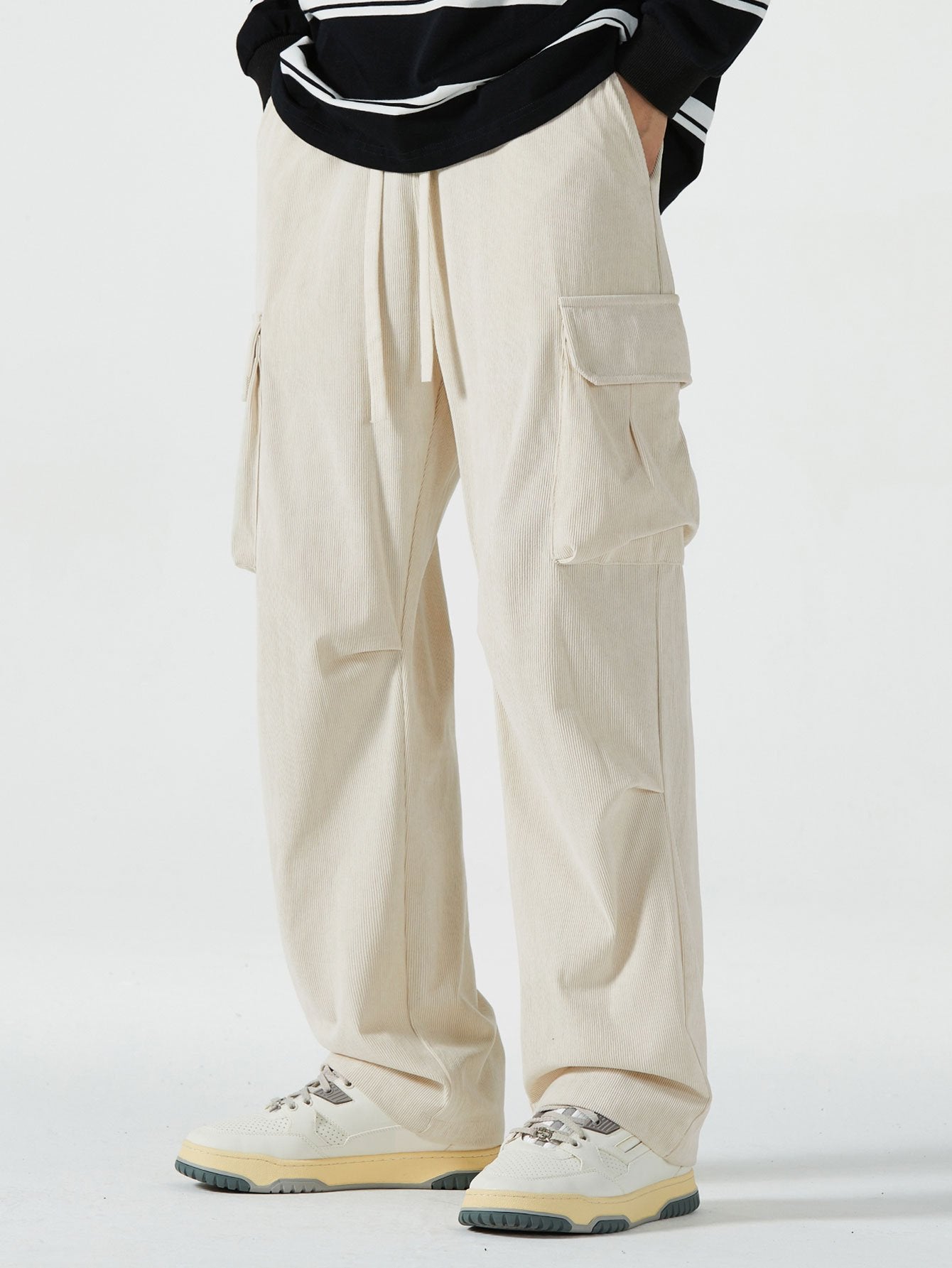 Corduroy Cargo Pants