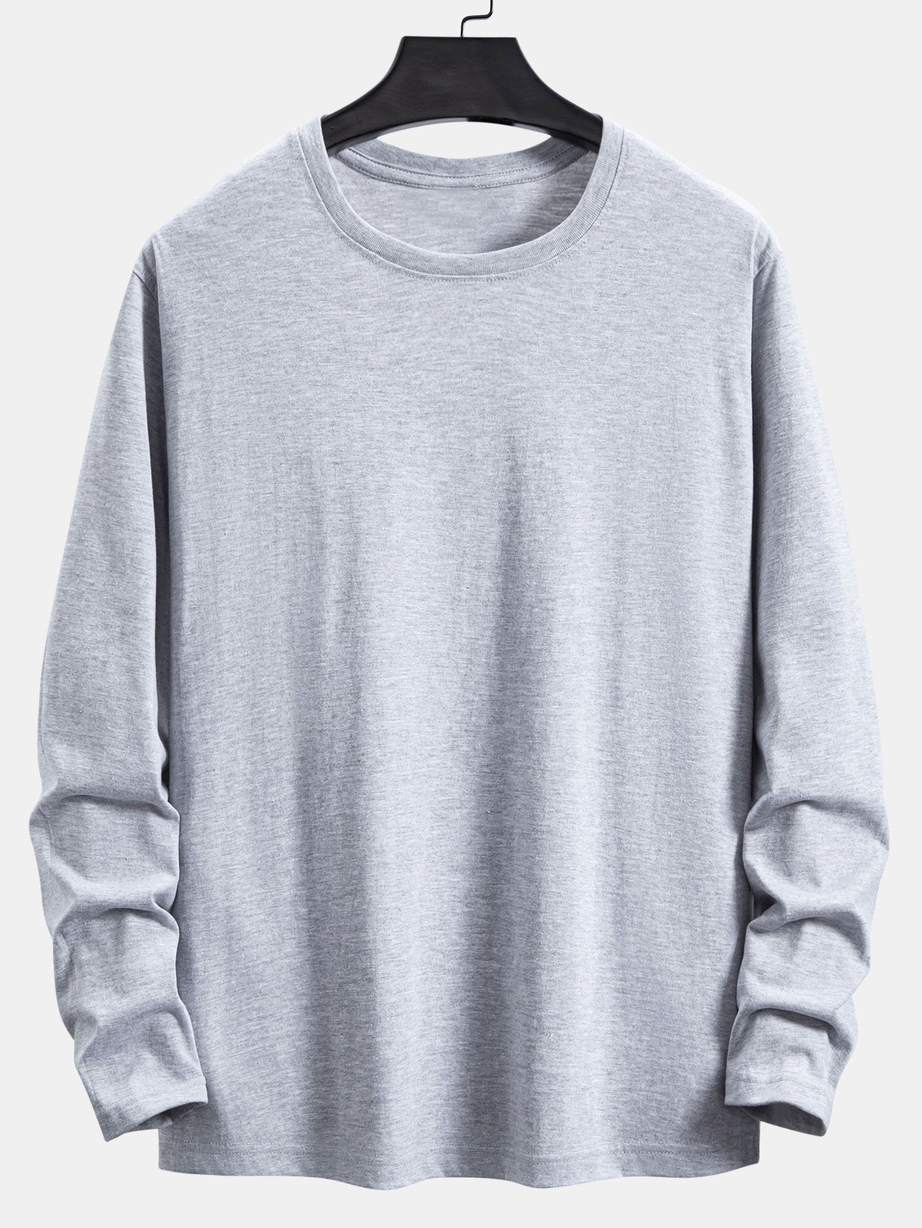 Basic Long Sleeve Cotton T-Shirt