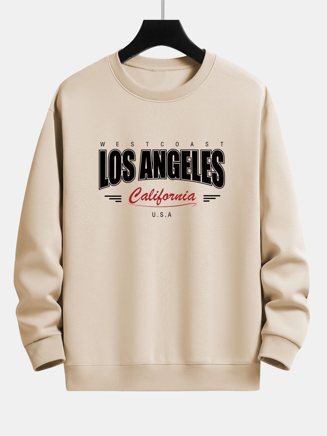 Los Angeles Print Relax Fit Sweatshirt