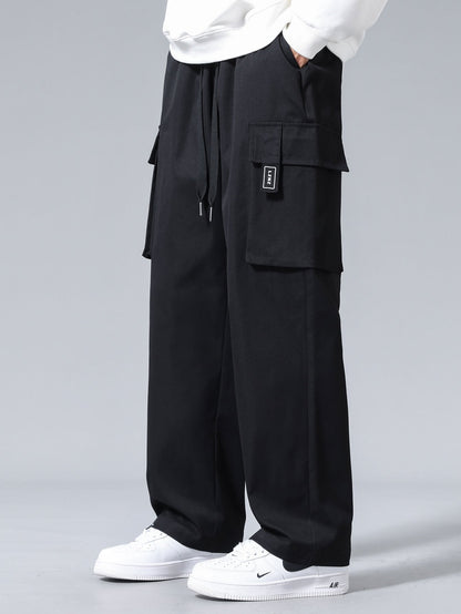 Drawstring Cargo Pants