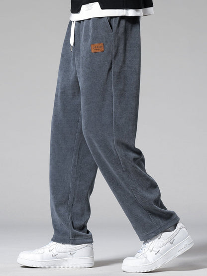 Straight Leg Corduroy Pants