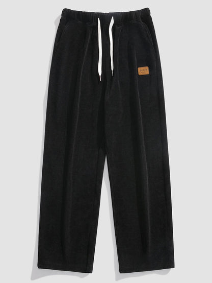 Straight Leg Corduroy Pants