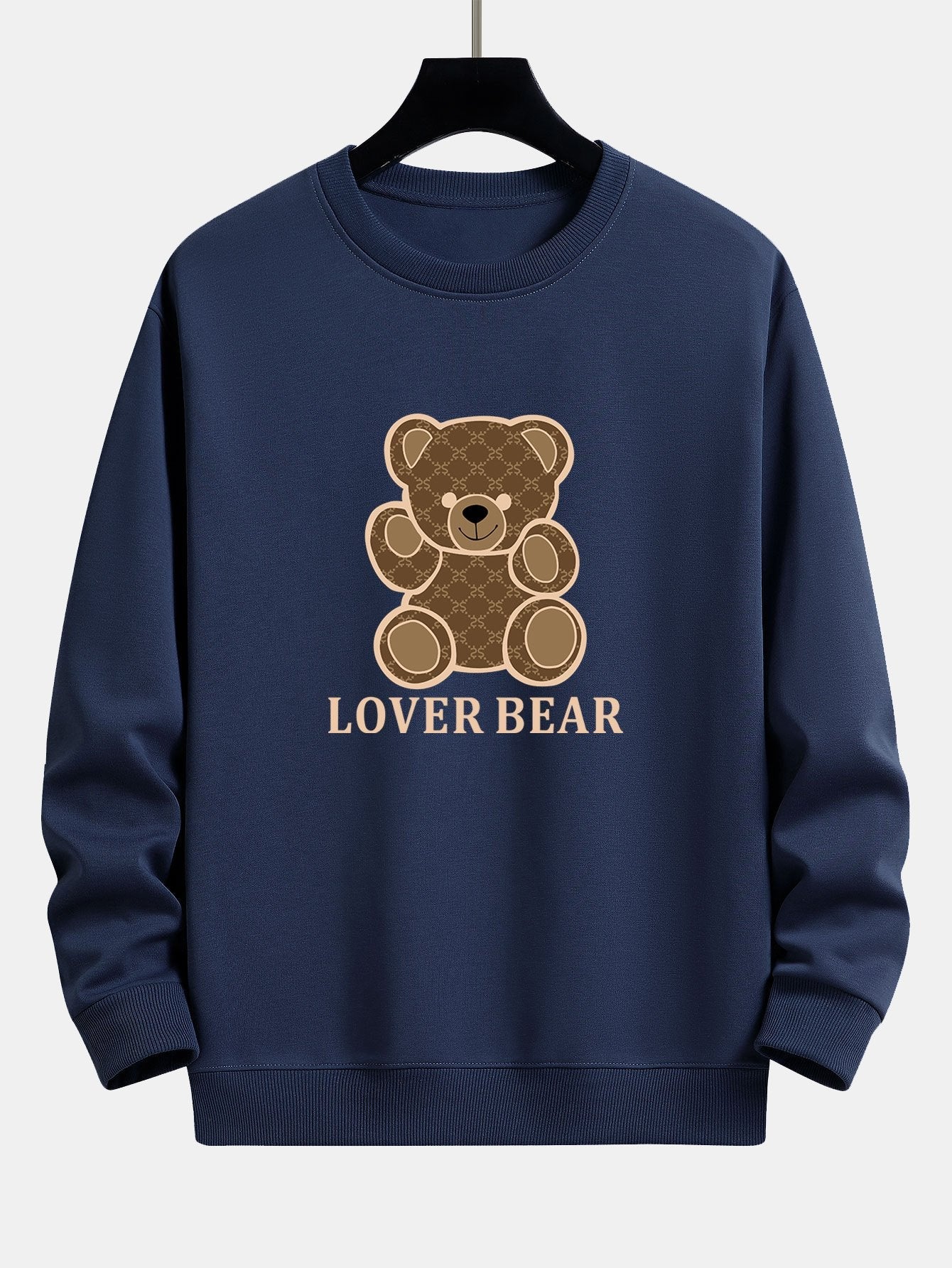 Lover Bear Print Relax Fit Sweatshirt