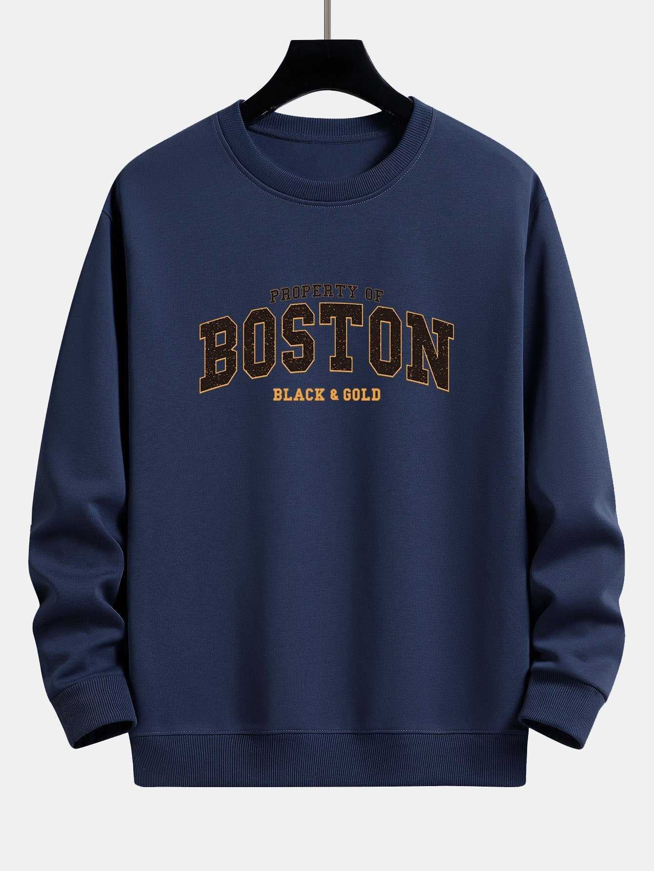 Boston Print Relax Fit Sweatshirt